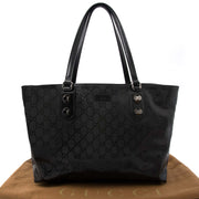 koop veilig online aan de beste prijs Gucci Black Coated Shopper Monogram