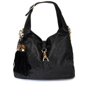 Gucci Jacky Black Python net als nieuw aan de beste prijs webshop en boetiek Antwerpen