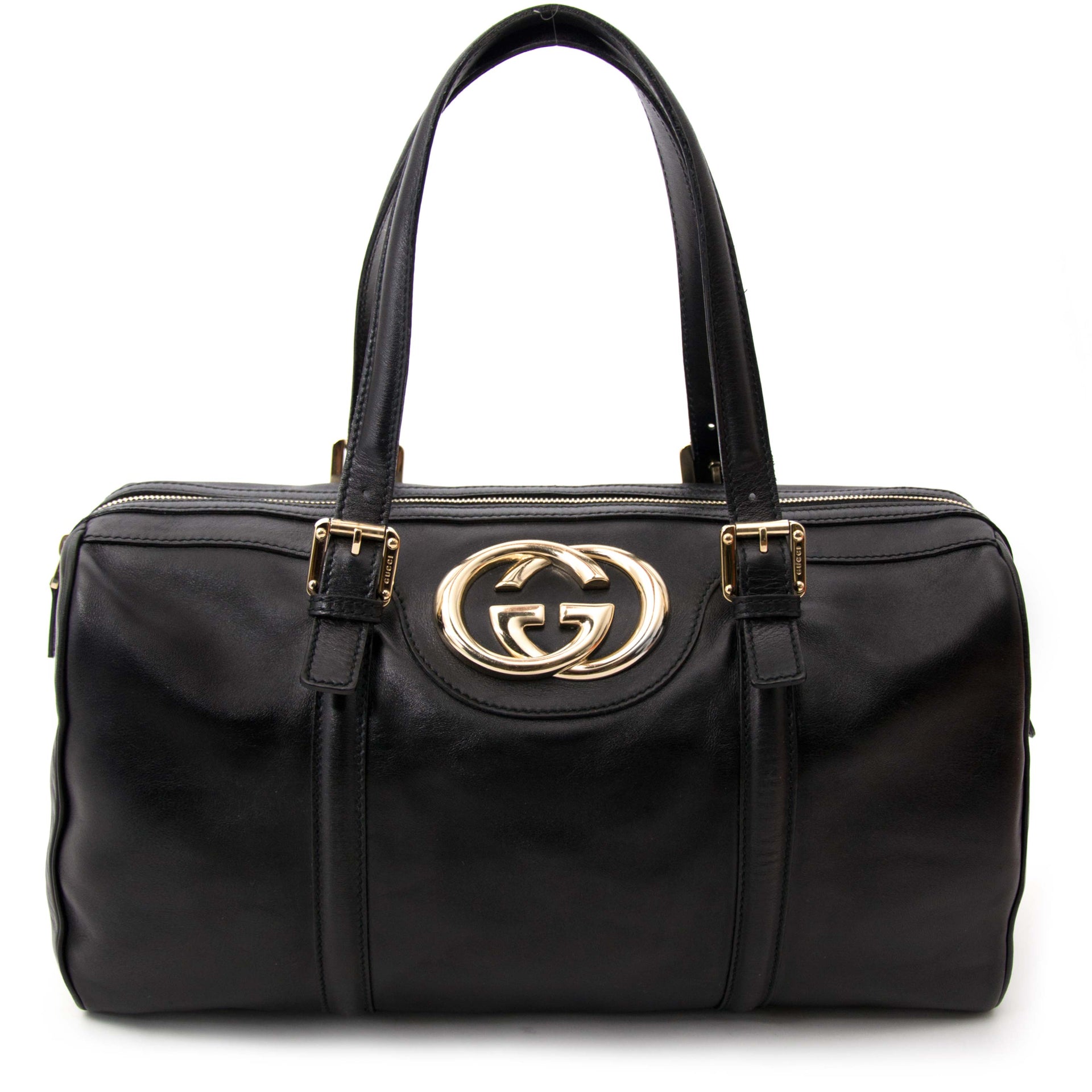 Secondhand black Gucci shopper bag Labellov
