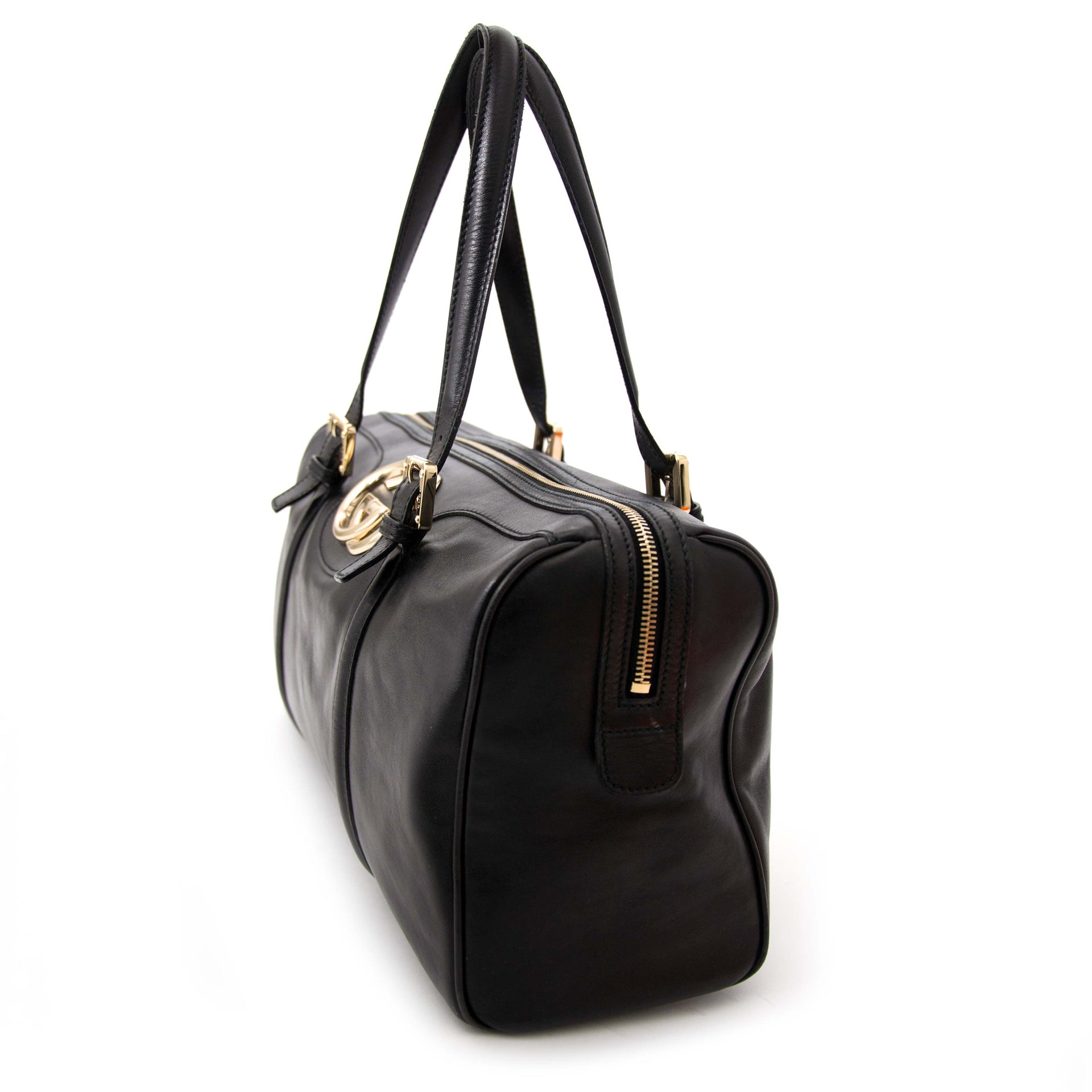 Authentieke tweedehands zwarte Gucci handtas Labellov
