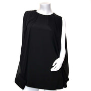 gucci black blouse at labellov vintage fashion webshop belgium