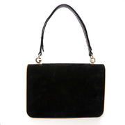 Gucci '1973' Nubuck Leather Flap Bag