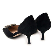 Gucci Black Dionysus Kitten Heel Pumps Suede Size 39 koop veilig online tegen de beste prijs