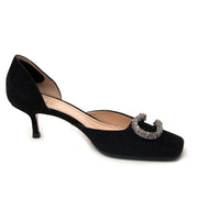 Gucci Black Dionysus Kitten Heel Pumps Suede Size 39 shop online at the best price