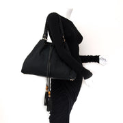 Medium sized Gucci Black Monogram Peggy Tote Bag for the best price with secured next-day shipping and delivery