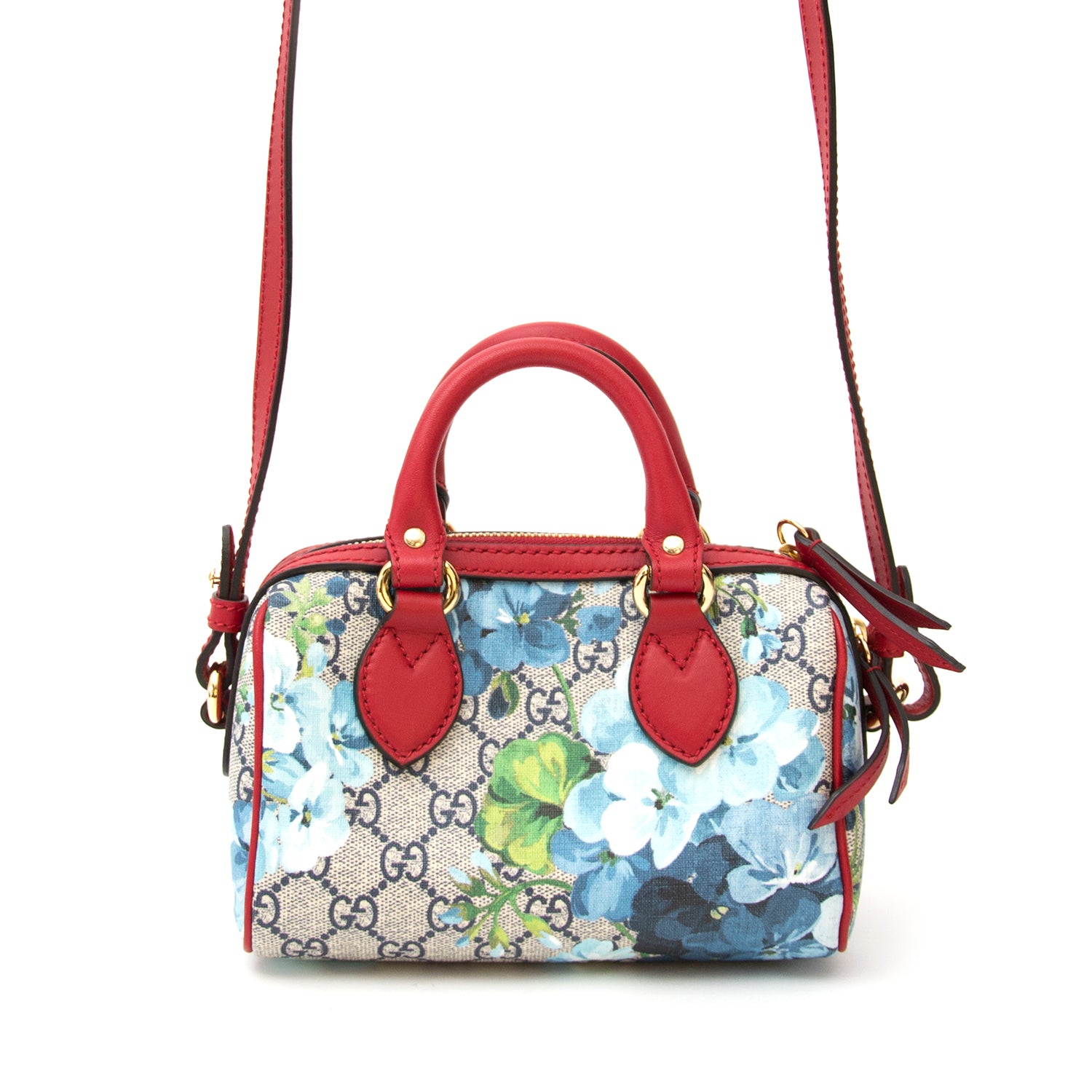 shop as new 100% authentic Gucci Mini Boston Bloom Supreme