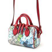 acheter en ligne pour le meilleur prix sac a main neuf Gucci Mini Boston Bloom Supreme