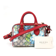 shop real real Gucci Mini Boston Bloom Supreme 100% authentic at the best price