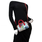 acheter en ligne pour le meilleur prix sac a main neuf Gucci Mini Boston Bloom Supreme