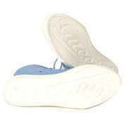 gucci high top baby blue sneakers now for sale at labellov vintage