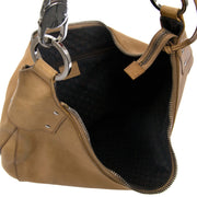 achetez et vendez seconde main Gucci Camel Leather Half Moon Hobo Bag chez labellov vintage shop en ligne