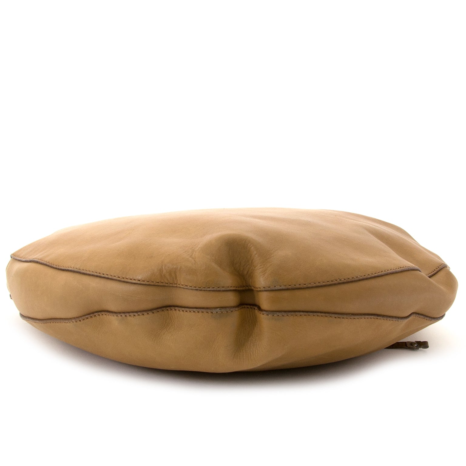 buy and sell second hand Gucci Camel Leather Half Moon Hobo Bag at labellov vintage online store