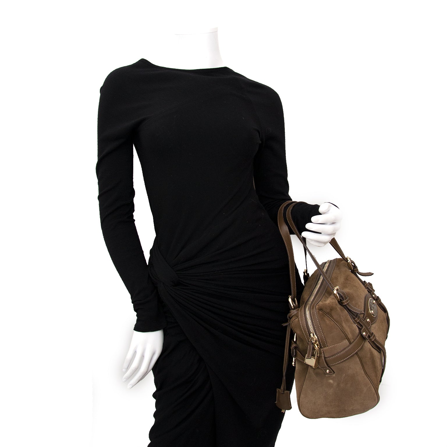 Shop online Gucci 85th Anniversary Brown Boston Bag