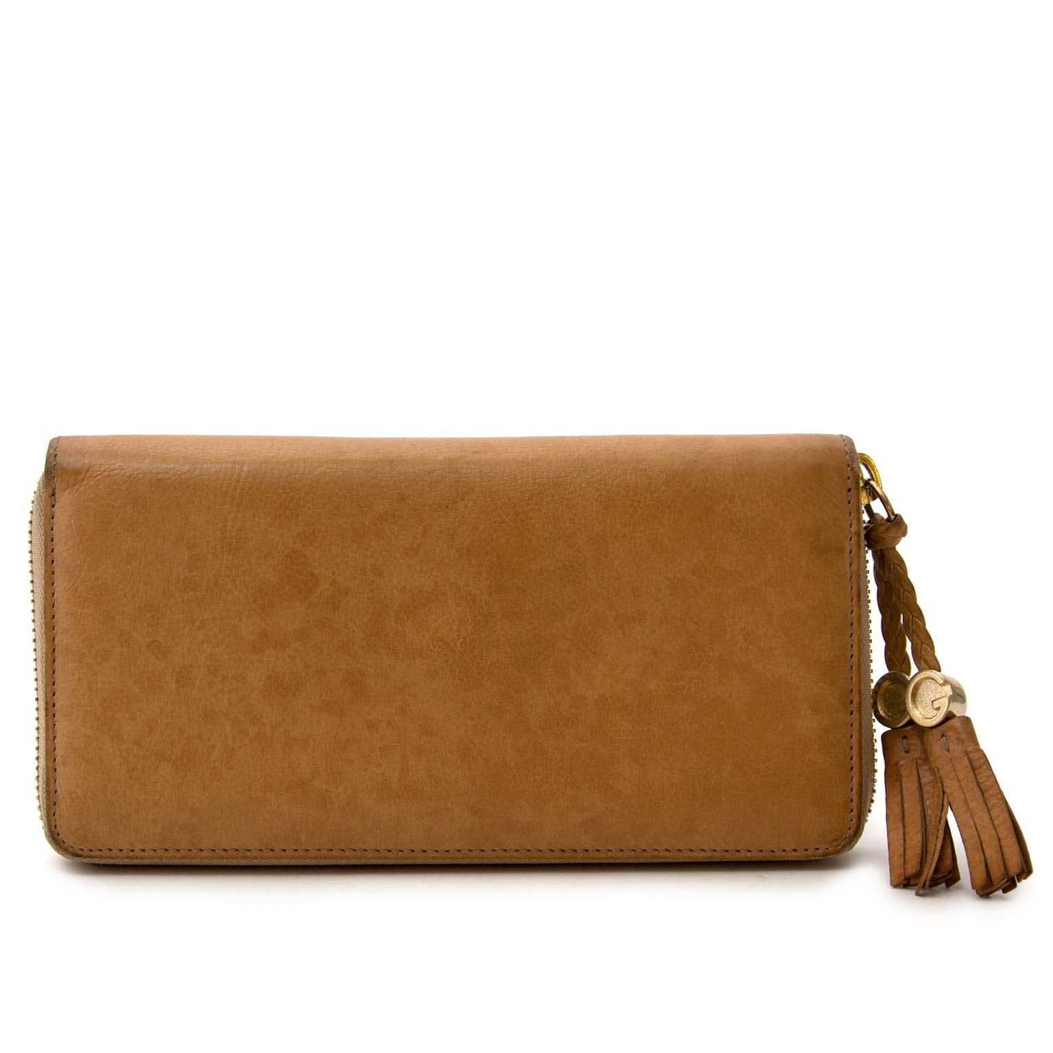 Buy authentic leather Gucci brown wallets now online at Labellov vintage webshop