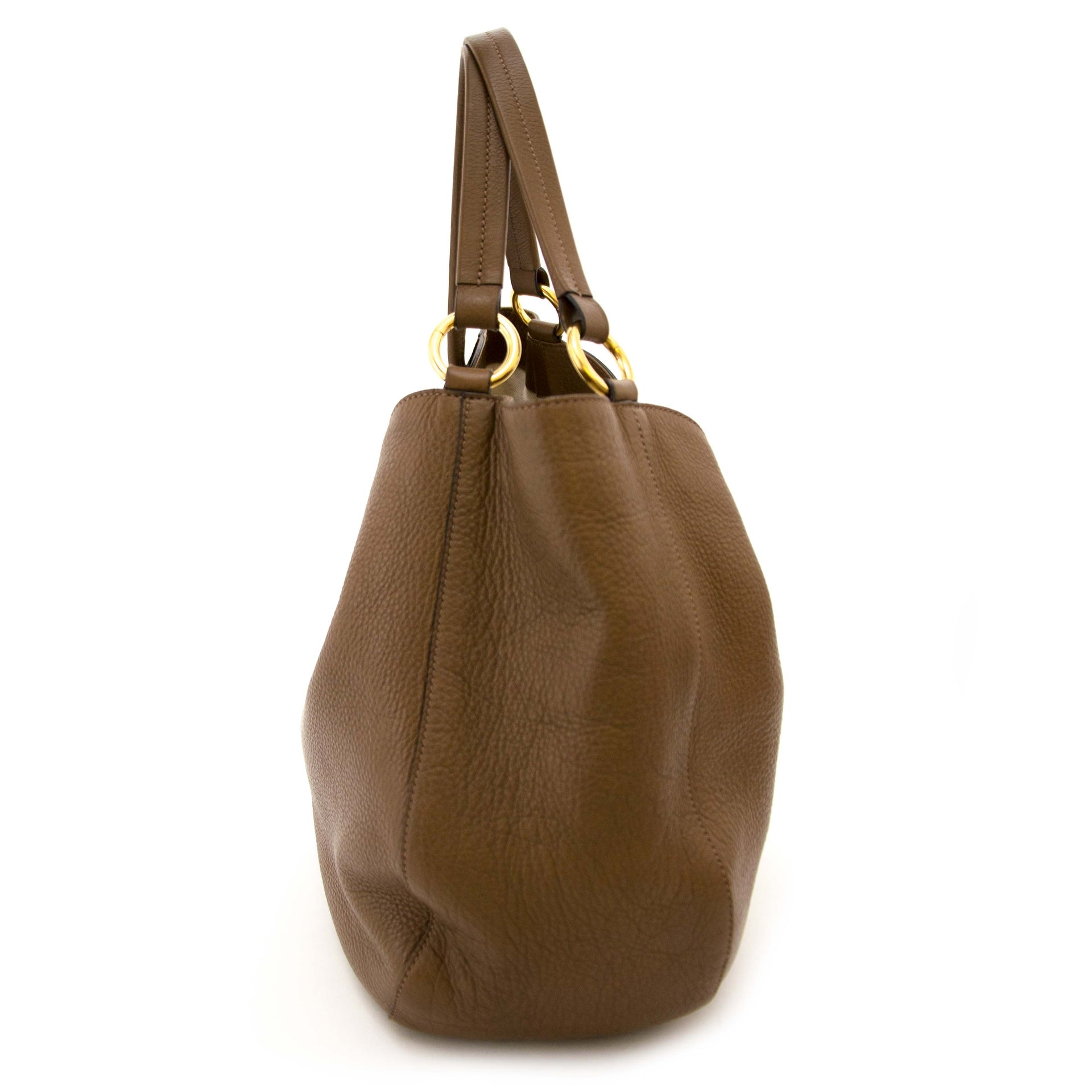 Cabas Gucci taupe marron