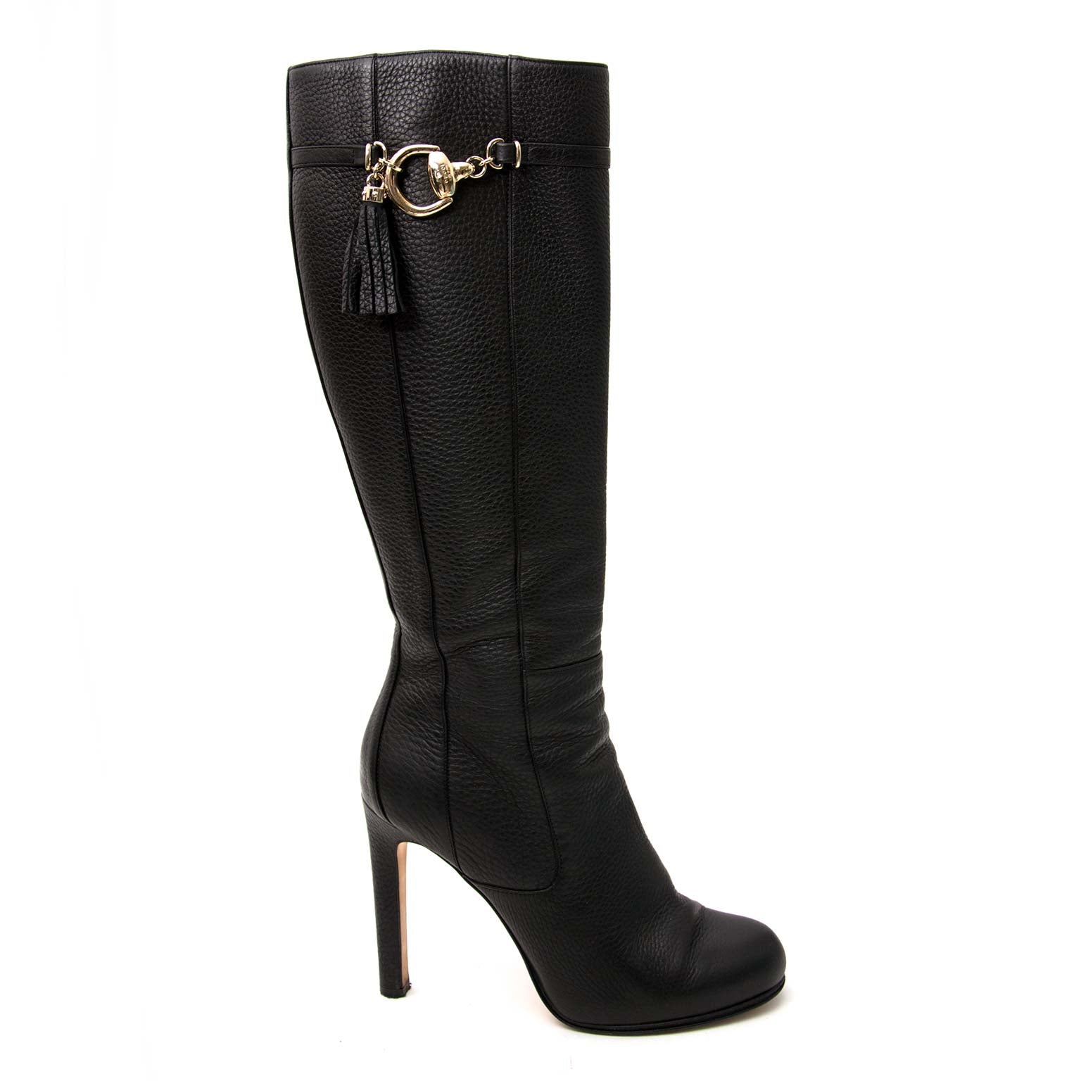 Gucci Zwartleren Laarzen - maat 38