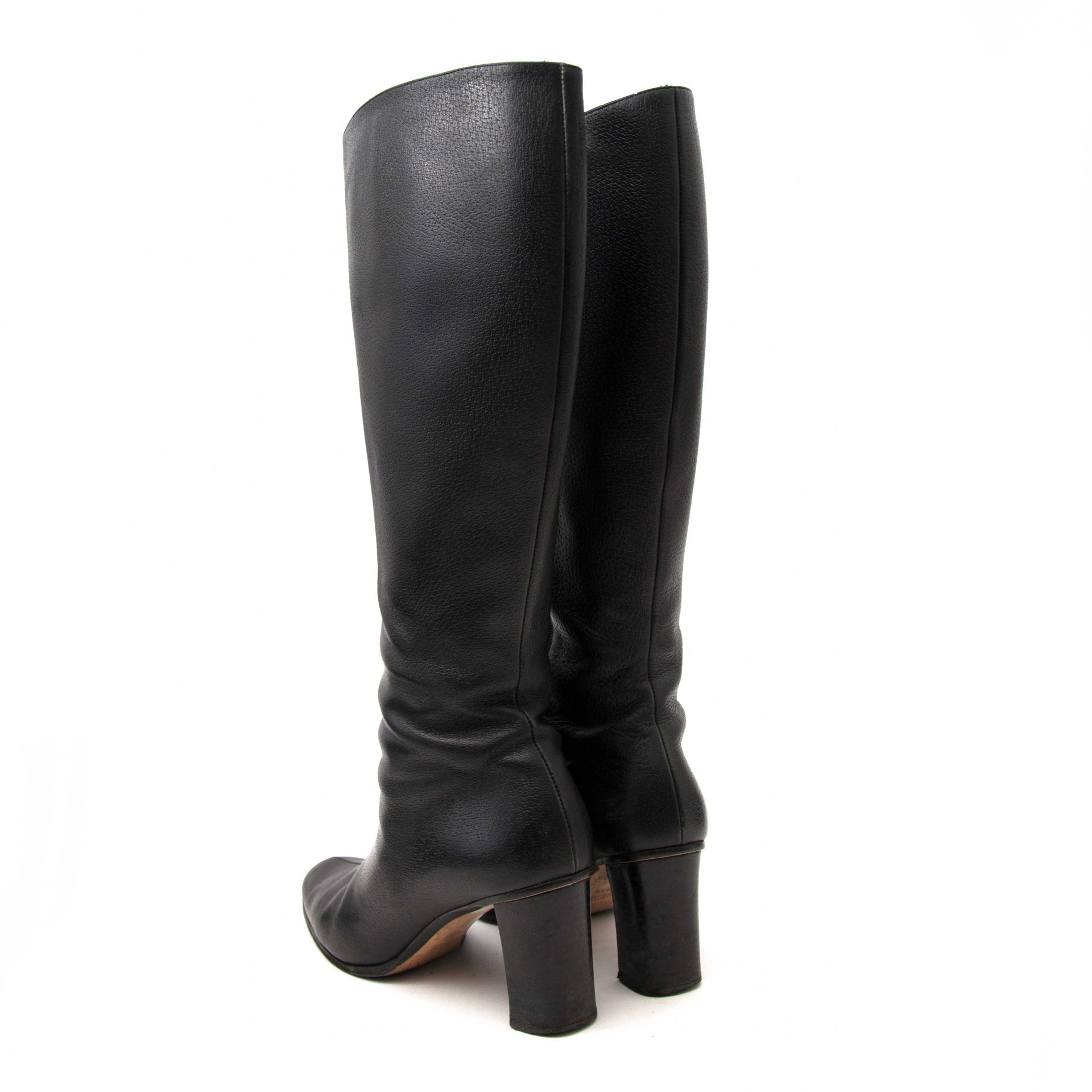 Koop en verkoop uw authentieke Gucci Black Leather Boots bij Labellov