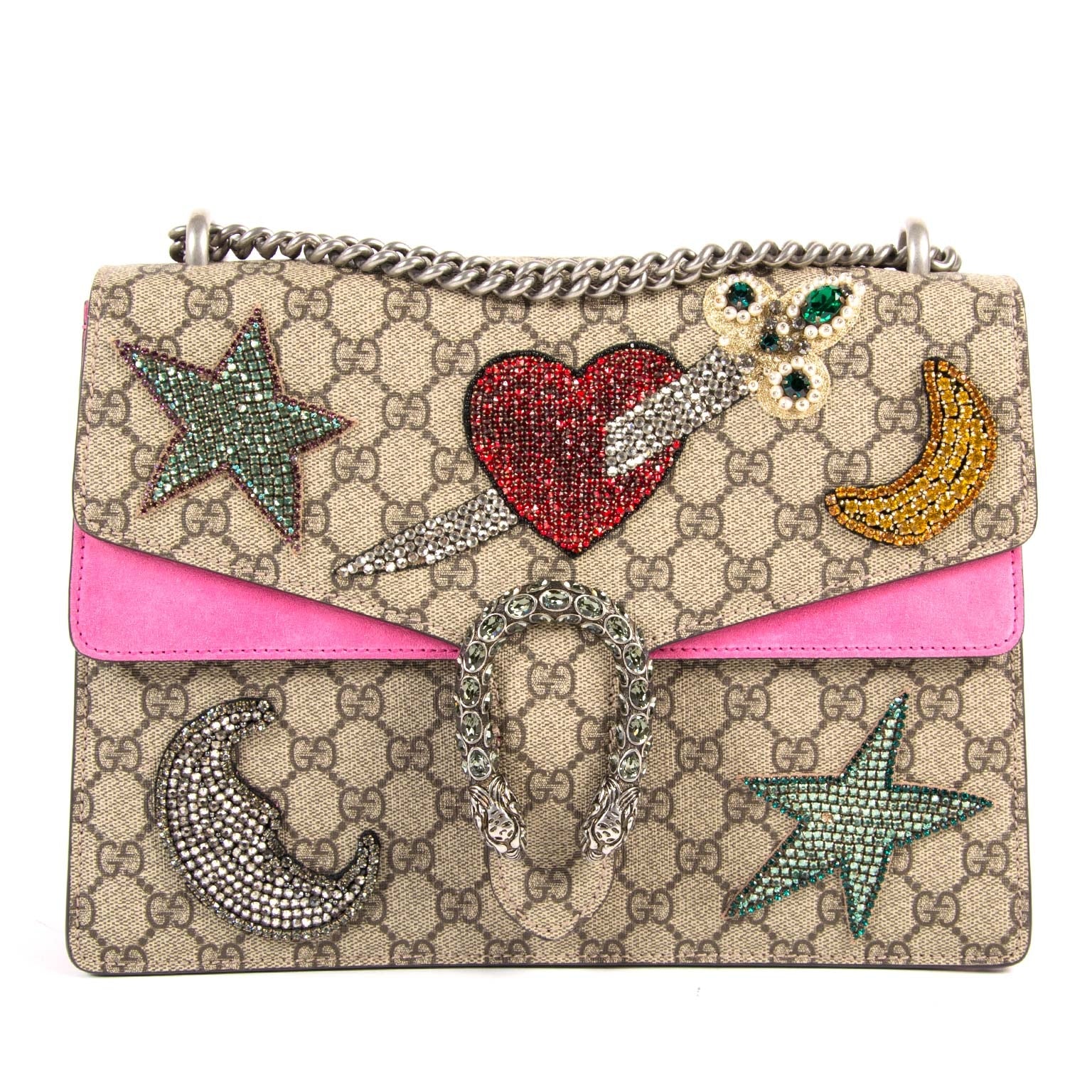 Gucci Dionysus Embroidered Shoulder Bag koop veilig online aan de beste prijs bij labellov.com