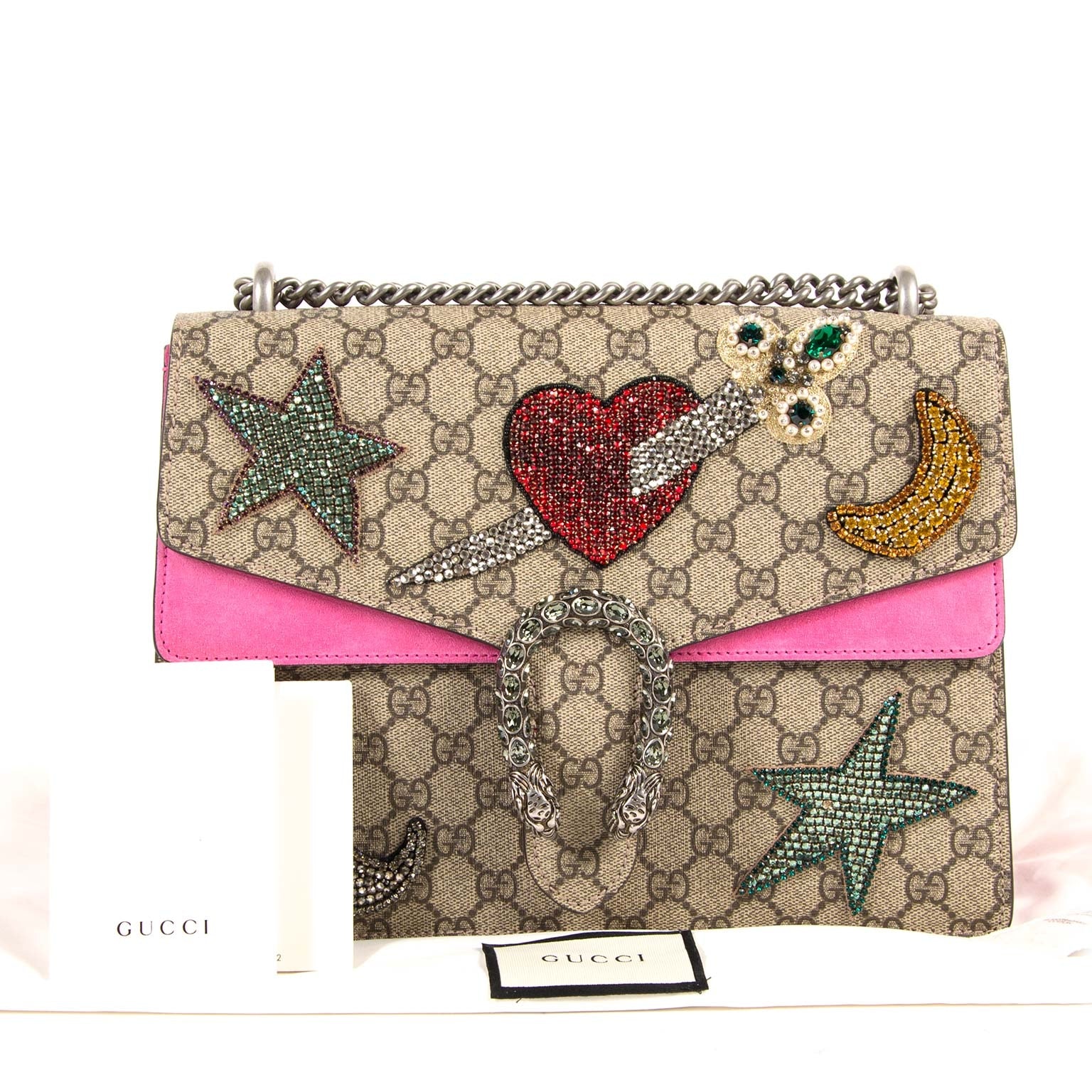 Gucci Dionysus Embroidered Shoulder Bag