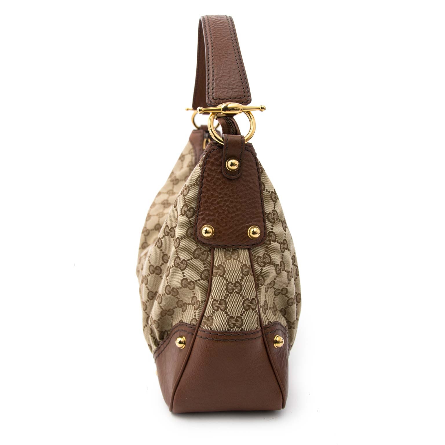 Sac bandoulière Gucci Monogram et cuir