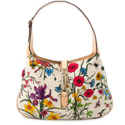 Gucci Piston White Floral Canvas Shoulder Bag Buy authentic designer Gucci secondhand bags at Labellov at the best price. Safe and secure shopping. Koop tweedehands authentieke Gucci tassen bij designer webwinkel labellov.