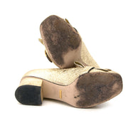 Gucci Glitter Mid Heel Pumps - Size 37