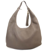 gucci pebbled grey soho hobo bag now for sale at labellov vintage fashion webshop belgium