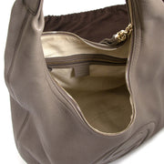 gucci pebbled grey soho hobo bag now for sale at labellov vintage fashion webshop belgium