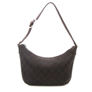 Gucci Brown Baguette Monogram Shoulder Bag now online at labellov.com for the best price.