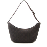 Gucci Bruine Baguette Monogram Schouderhandtas nu online op labellov.com.