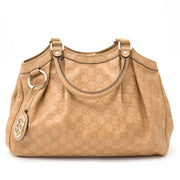 gucci beige guccissima sukey tote bag now online at labellov.com for the best price