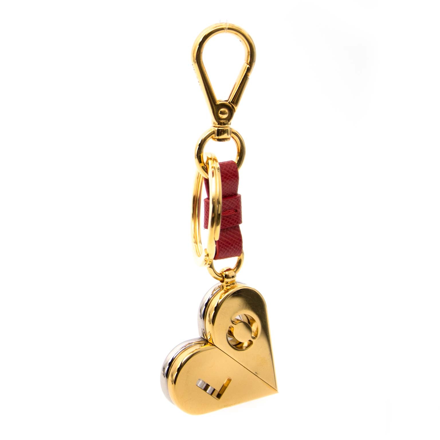 Prada Gold and Silver Key Chain online aan de beste prij