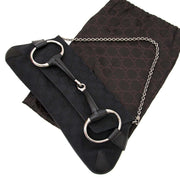 buy Gucci Black Monogram Horsebit Bag at labellov for the best price