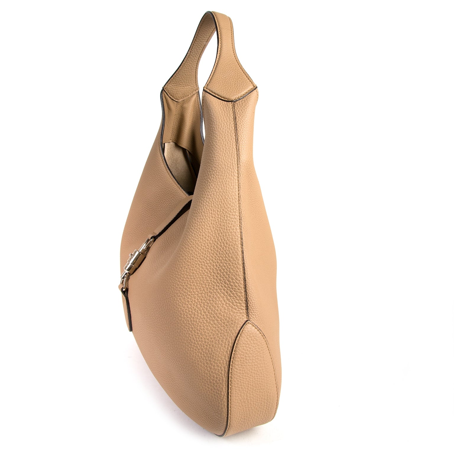 Gucci Jackie Camel Leather Hobo Bag for sale