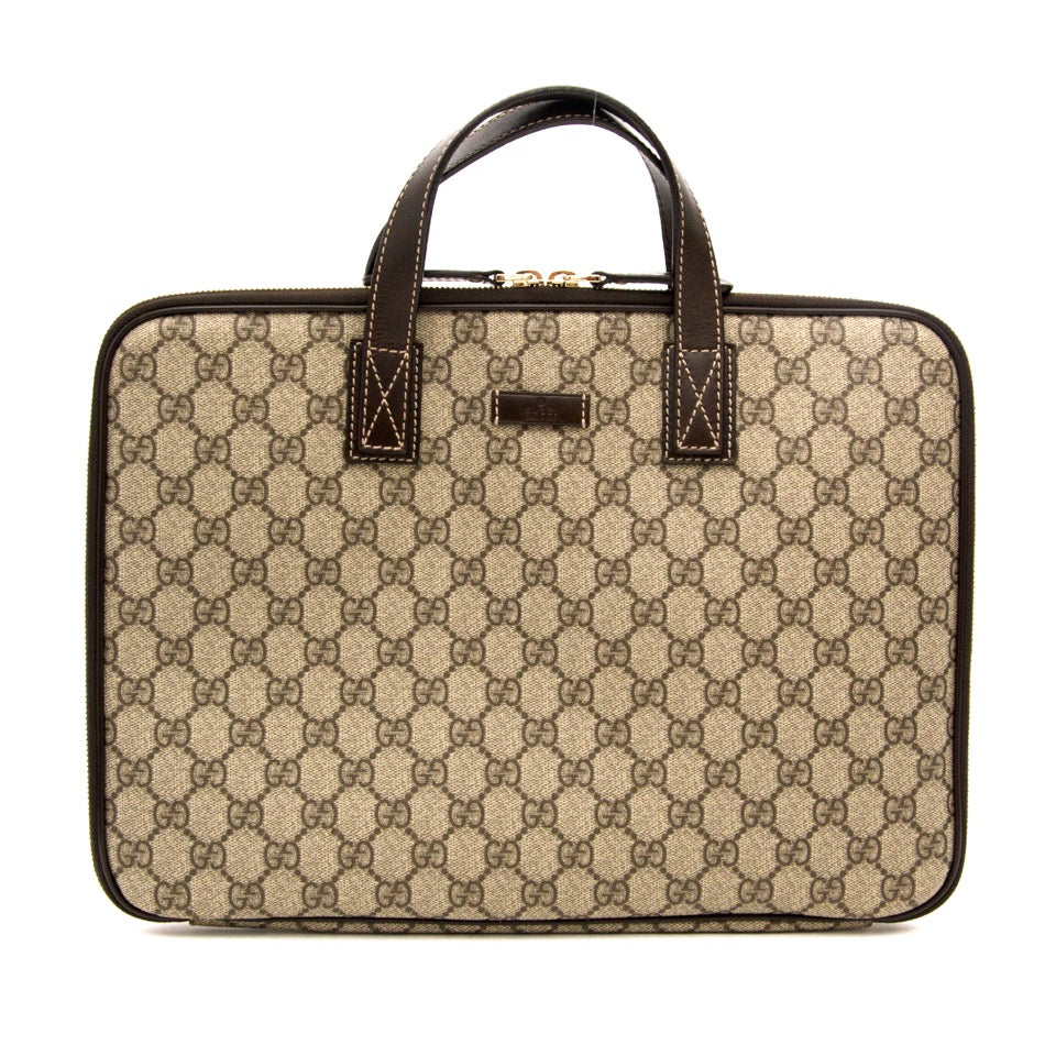 Gucci Monogram Laptop Case aan de beste prijs 2016 koop online bij Labellov