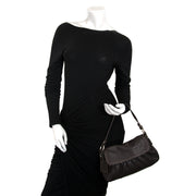koop Fendi Brown Leather Salleria Bag bij labellov antwerpen