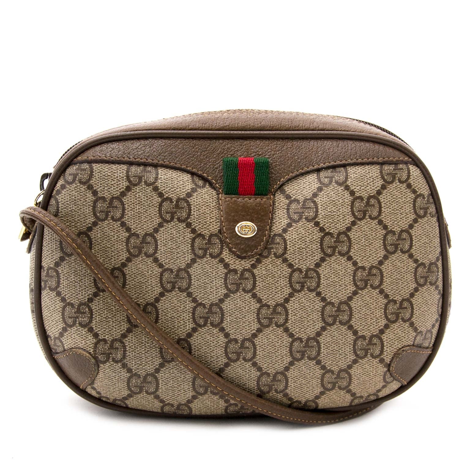 Gucci Vintage GG Monogram Mini Supreme Crossbody Bag