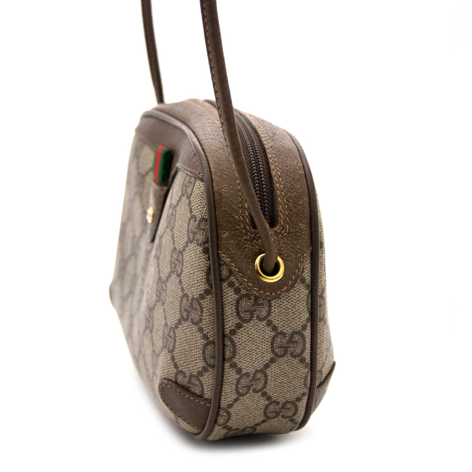 Gucci Vintage GG Monogram Mini Supreme Crossbody Bag