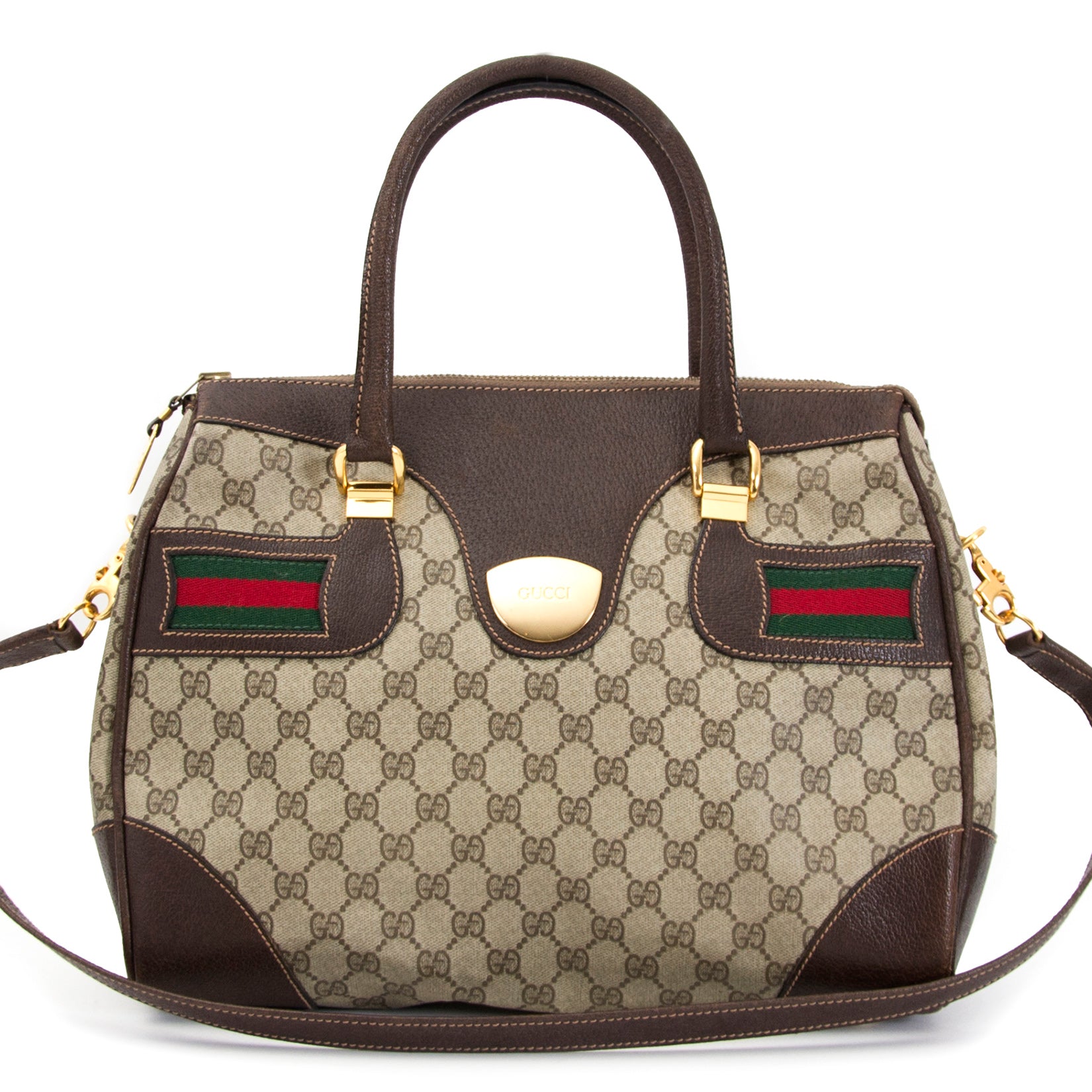 Buy now online your secondhand Gucci Vintage Monogram Canvas Bag on labellov.com