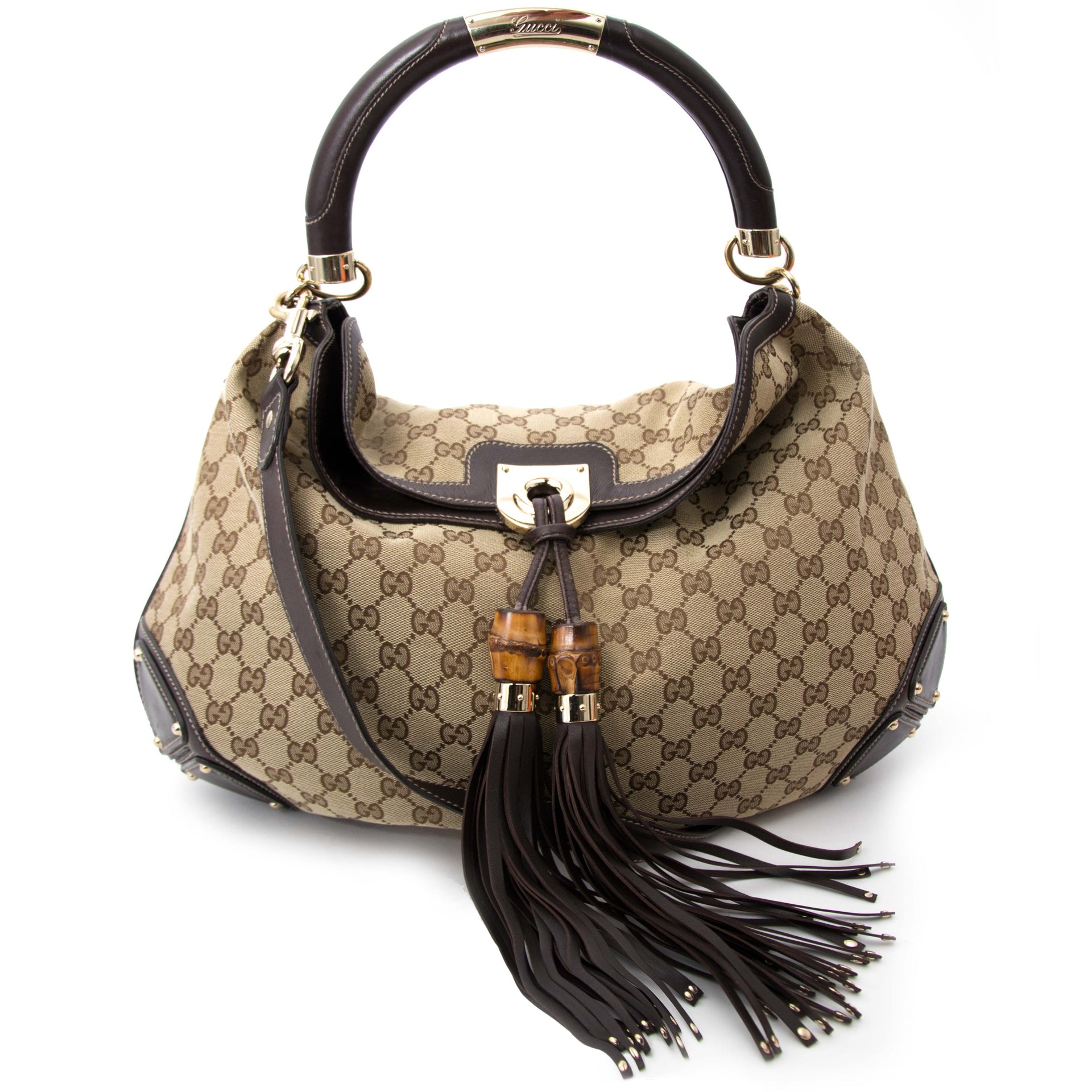Buy your authentic designer Gucci Large Indy Monogram for the best price