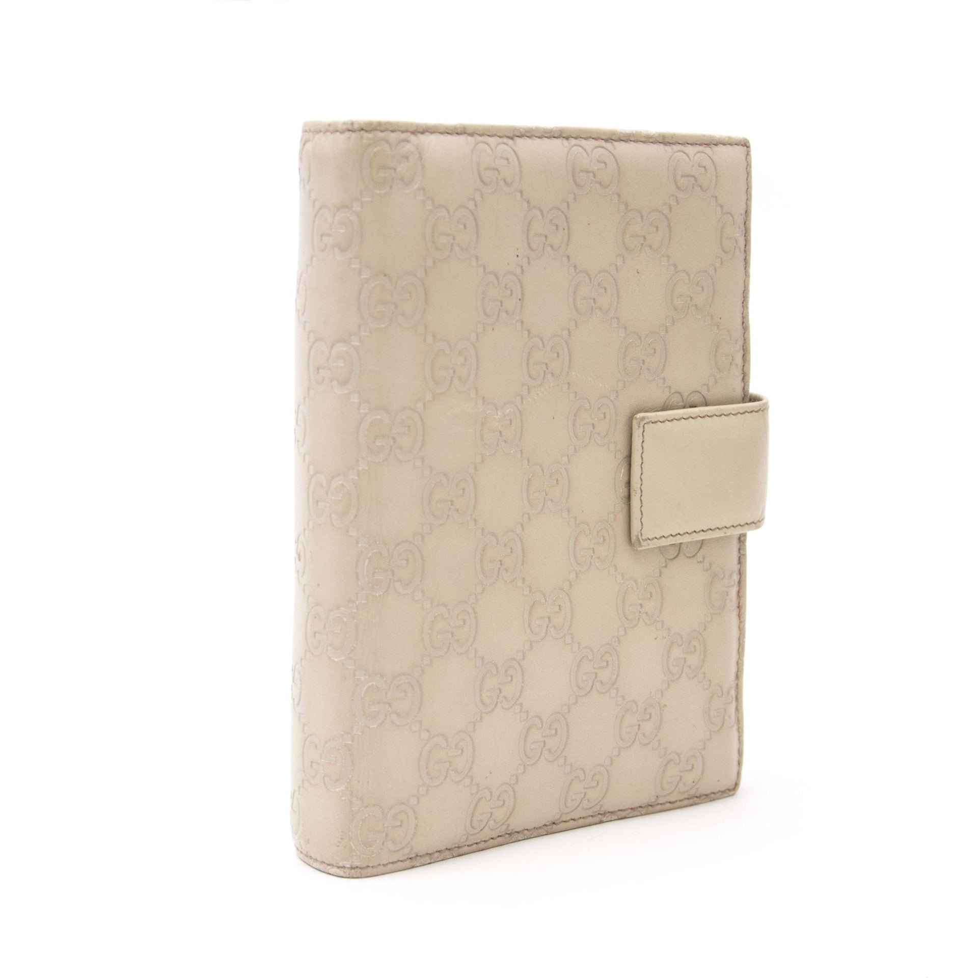 Are you looking for an authentic Gucci Guccissima Cream Leather Agenda?