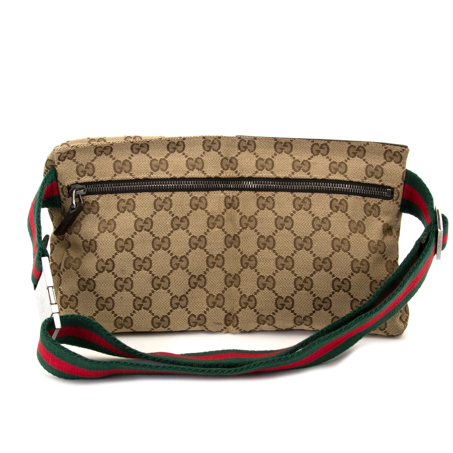 gucci monogram belt bag now for sale at labellov vintage fashion webshop belgium