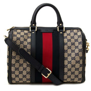 Buy Gucci vintage web boston bags now online at Labellov vintage webshop belgium
