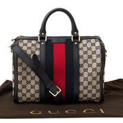 Koop Gucci vintage web boston tassen nu online bij labellov vintage mode webshop belgië