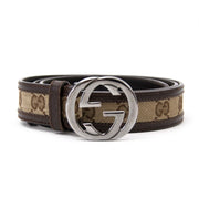 Gucci Monogram GG Belt for sale online www.labellov.com or in store at Antwerp, Labellov sells a lot of authentic designer goods.