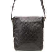 OP zoek naar een Gucci Dark Brown Monogram Embossed Shoulder Bag?