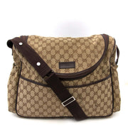 Gucci Monogram Diaper Bag Buy authentic designer Gucci secondhand bags at Labellov at the best price. Safe and secure shopping. Koop tweedehands authentieke Gucci tassen bij designer webwinkel labellov.