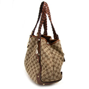 buy Gucci Beige/Brown Monogram Pelham Shoulder Bag at labellov pour le meilleur prix