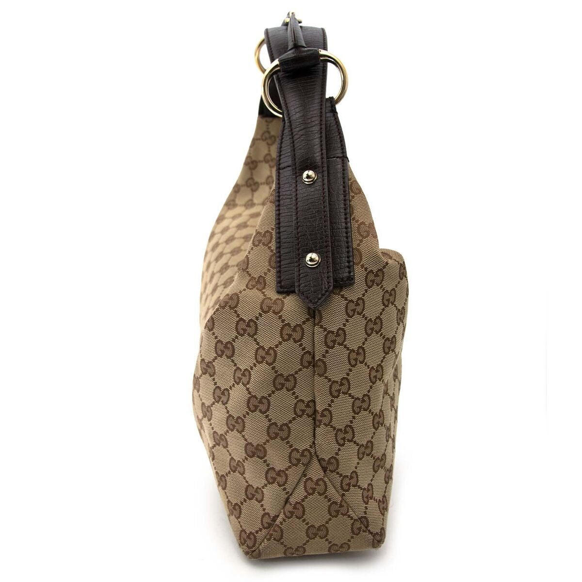 Kaufen Sie authentische gebrauchte Gucci Tasche in Monogram mit Pferde Bit Griff zu einem fairen Preis bei LabelLOV. Sicheres Online-Shopping.