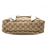 Gucci Monogram Messenger Bag White